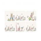 Peter Rabbit - Classic Coaster Set of 6