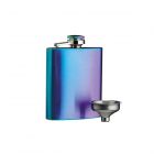 Barcraft Exotic Rainbow Hip Flask