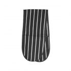 Rushbrookes Butchers Stripe Double Oven Glove - Navy