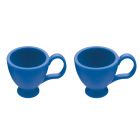 Colourworks Silicone Egg Cups – Blue x 2 Set