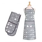 Scion Spike Grey - Apron & Double Glove Set