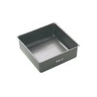 Masterclass Non-Stick Loose Base Deep Square Cake Pan - 15cm