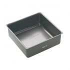 Masterclass Non-Stick Loose Base Deep Square Cake Pan - 25cm