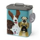 Burgon & Ball Dog Food/Treat Tin “The Rabble”