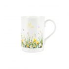 Purely Home Bone China Spring Daffodils Mug - Mum (Yellow)
