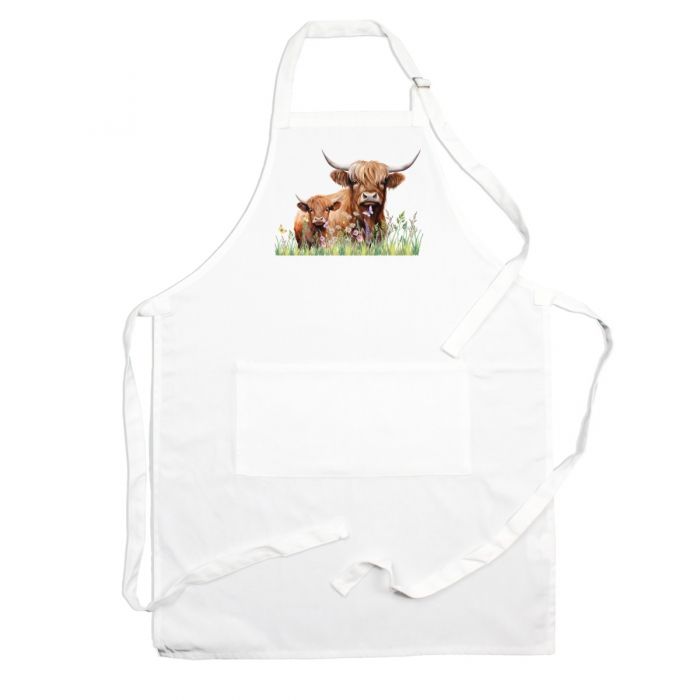 White kitchen apron store