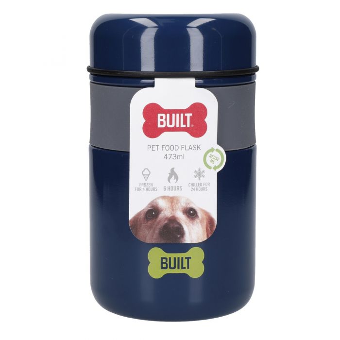 Built Pet Food Storage Jar Blue