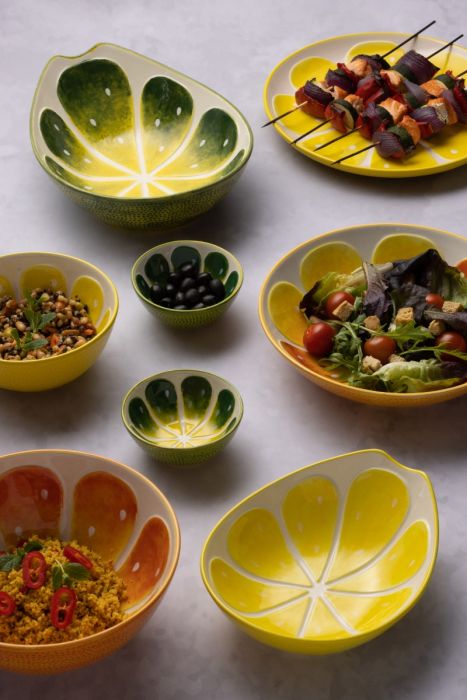 Typhoon World Foods Lemon Ceramic Platter Auntie Morags