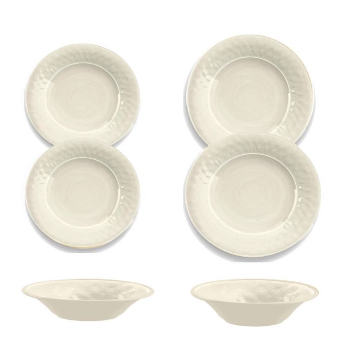 Melamine crackle dinnerware cheap