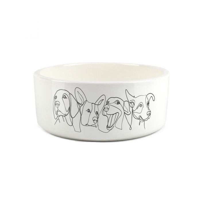 Heavy ceramic dog bowl online