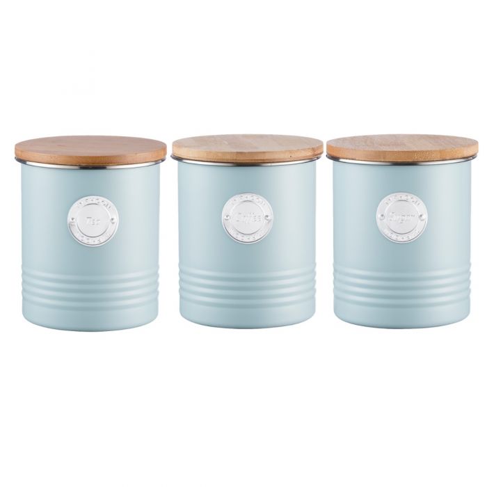 Blue coffee tea hot sale sugar storage jars