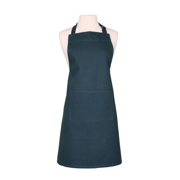 Blue kitchen apron hotsell
