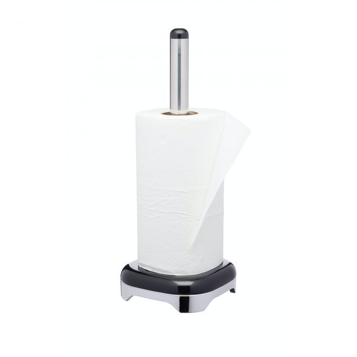 Black paper hot sale towel holder
