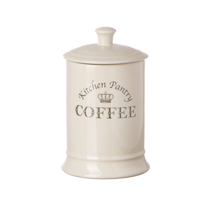 Cream tea and coffee jars top