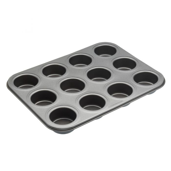MasterClass Non Stick Loose Base Mini Sandwich Tin 12 Hole