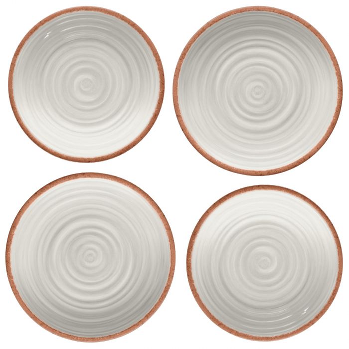 Rustic melamine deals plates