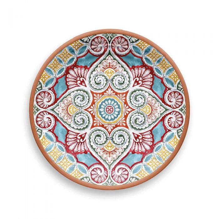Melamine store serving plates