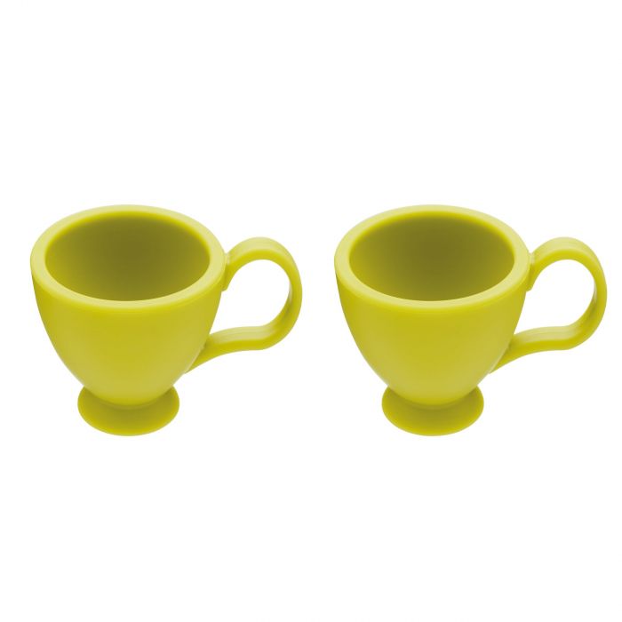 Colourworks Silicone Egg Cup Set – Green