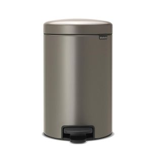 Brabantia NewIcon Pedal Bin - 12L - Platinum