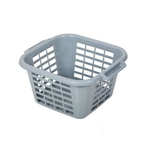Addis Eco Square 24L Laundry Basket - Grey