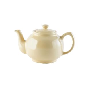 Price & Kensington Glossy Cream Teapot - 2 Cup