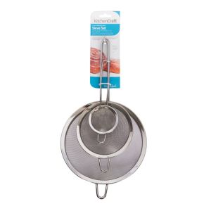 KitchenCraft Stainless Steel Sieve Set