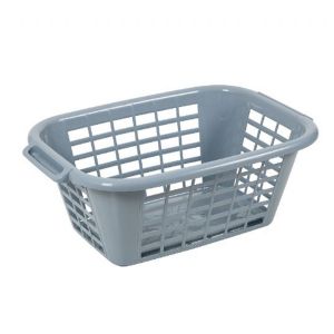 Addis Eco Rectangular 40L Laundry Basket - Grey