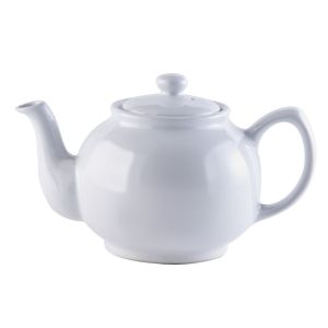 Price & Kensington Glossy White Teapot - 6 Cup