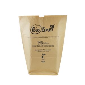 75L EcoSack Paper Compostable Garden Waste Sacks