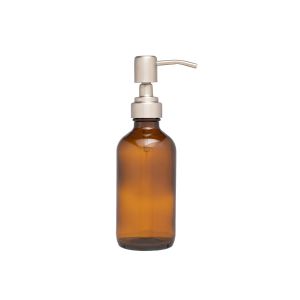 Captivate &AGAIN Amber Glass Pump Bottle - 250ml