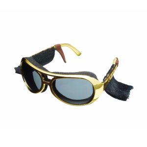 Viva Las Onion Glasses/Goggles - Gold Elvis 