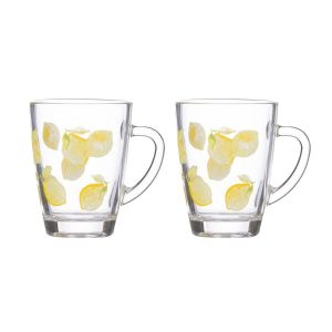 Price & Kensington Amalfi Glass Mugs Set