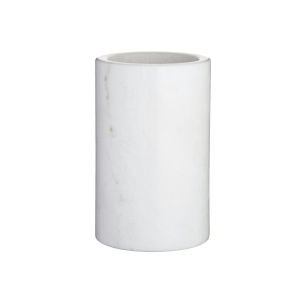 white marble wine bottle cooler