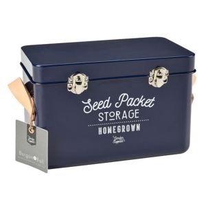 Burgon & Ball Seed Packet Tin - Atlantic Blue