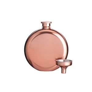 BarCraft Copper Hip Flask - 140ml