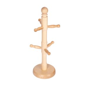KitchenCraft Beech Wood Mug Tree