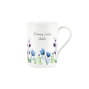 Purely Home Bone China Blooming Lovely Floral Mug