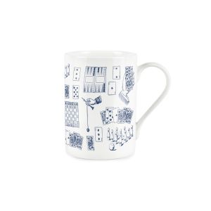 Purely Home Bone China Vintage Hobbies Mug - Games