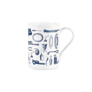 Purely Home Bone China Vintage Hobbies Mug - Mechanic