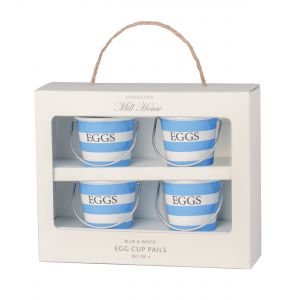 Egg Cup Cups - Blue & White