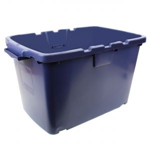 CORAL OUTDOOR RECYCLING/STORAGE BOX - 55L - BLUE