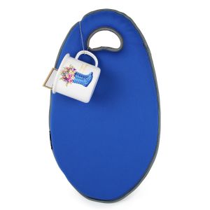 Burgon & Ball Cobalt Blue Kneeler, Enamel Mug & Seed Set