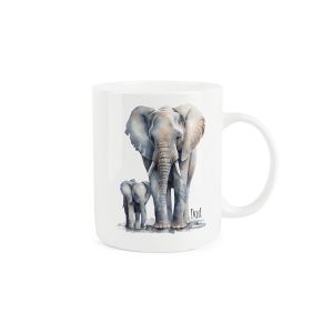 Purely Home Bone China Elephant Dad Mug