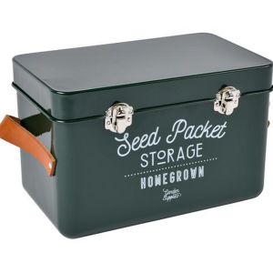 Burgon & Ball Seed Packet Tin - Green