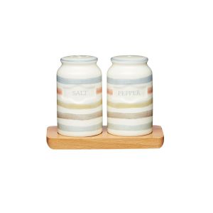 KitchenCraft Classic Collection Ceramic Salt & Pepper Shakers