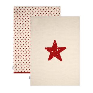 Dexam Star Tea Towels - Set of 2