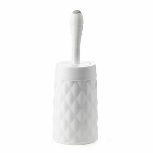 Addis Faux Quilted Diamond Toilet Brush