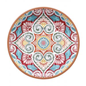 Rio Corte Melamine Dinner Plates