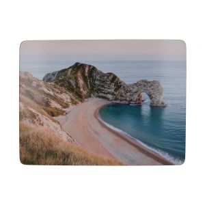 Lighthouse photo printed on wooden placemats 