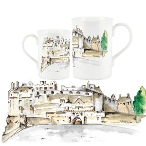 Purely Home Bone China Edinburgh Castle Mug